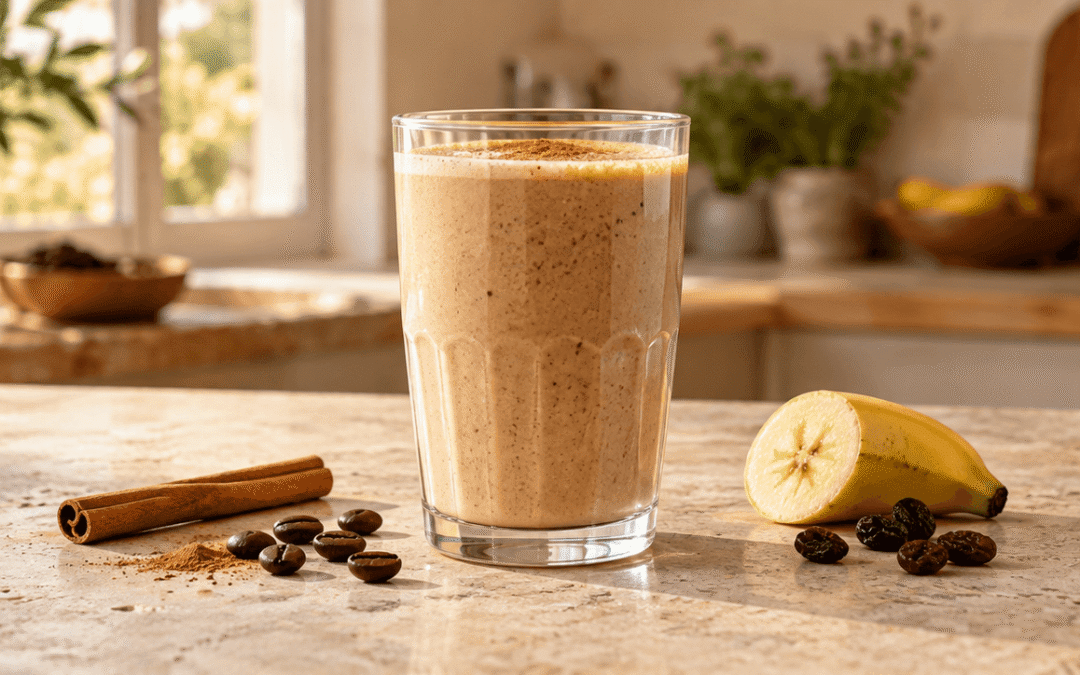 Batido de canela y café