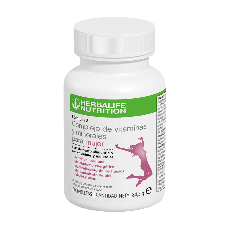 Complejo de vitaminas y minerales para mujer